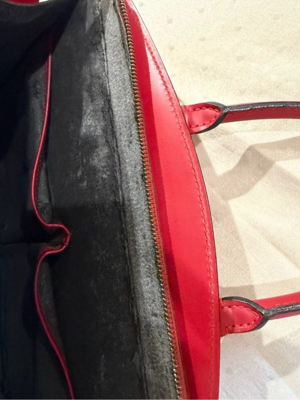 Louis Vuitton Epi Riviera Castillan Red - REHAB No Lining